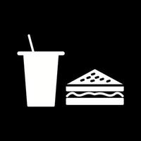 Unique Lunch Vector Icon