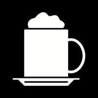 icono de vector de capuchino