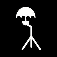 Unique Umbrella Stand Vector Icon