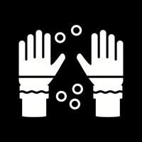 Winter Gloves Vector Icon