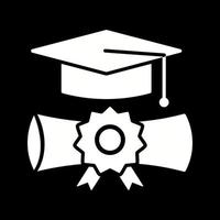 icono de vector de graduación