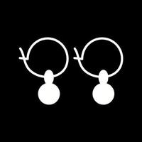 Earrings Vector Icon