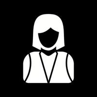 Elegant Lady Vector Icon