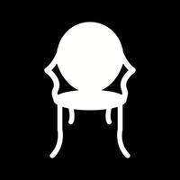 Ancient Chair Vector Icon