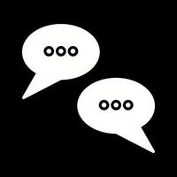 Conversation Bubbles Vector Icon