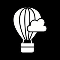 Hot Air Baloon Vector Icon