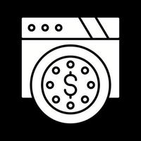 Dollar Coin Vector Icon