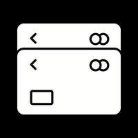 Unique Multiple Cards Vector Icon