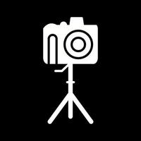 Unique Camera on Stand Vector Icon