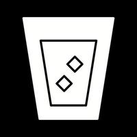 Unique White Russian Drink Vector Icon