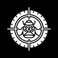 Bug Target Vector Icon