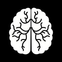 icono de vector de cerebro