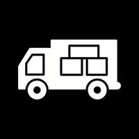 Logistics Car Vector Icon