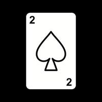 Spades Card Vector Icon