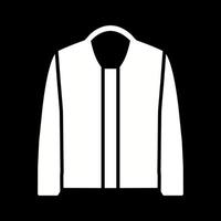 icono de vector de chaqueta