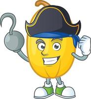 Spaghetti squash cartoon character style vector