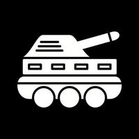icono de vector de tanque de infantería