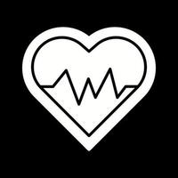 Heart Beat Vector Icon