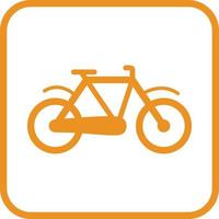 icono de vector de bicicleta