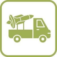 Missile Truck Vector Icon