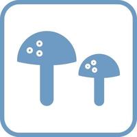 Mushrooms Vector Icon
