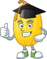 Spaghetti squash cartoon character style vector