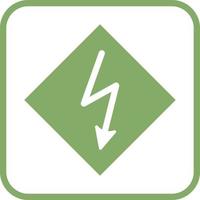 High Voltage Vector Icon