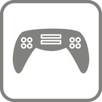 icono de vector de consola de juegos único