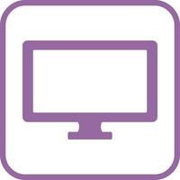 Monitor Vector Icon