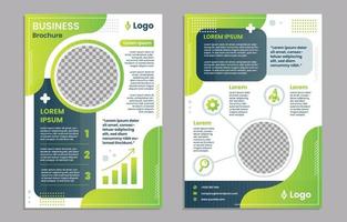 Business Essential Elegant Gradient Brochure Design Template vector