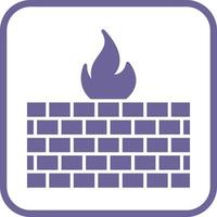 Firewall Vector Icon