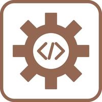 Unique Code Optimization Vector Icon