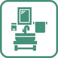 Washbasin Vector Icon