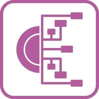 Flowchart Vector Icon