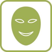 Ancient Face Mask Vector Icon