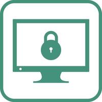 Unique Closed Access Vector Icon