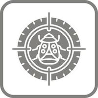 Bug Target Vector Icon