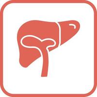 Liver Vector Icon