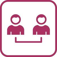 Connected Users Vector Icon