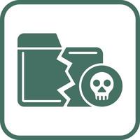 Infected Files Vector Icon