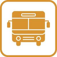 icono de vector de bus