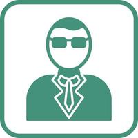 Casino Manager Vector Icon