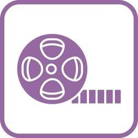 Film Reel Vector Icon