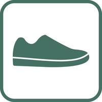 icono de vector de zapato