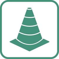 Unique Cone Vector Icon