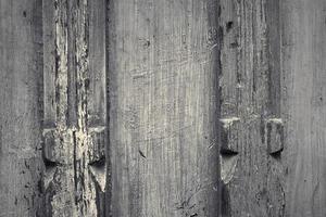Wooden surface showing planks and grain textures in high resolution. photo