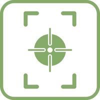 Unique Focus Vertical Vector Icon