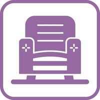 Armchair Vector Icon