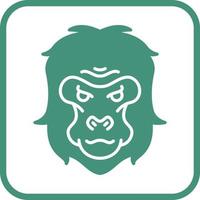 Gorilla Vector Icon