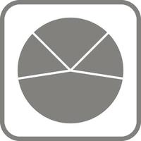 Pie Chart Analysis Vector Icon
